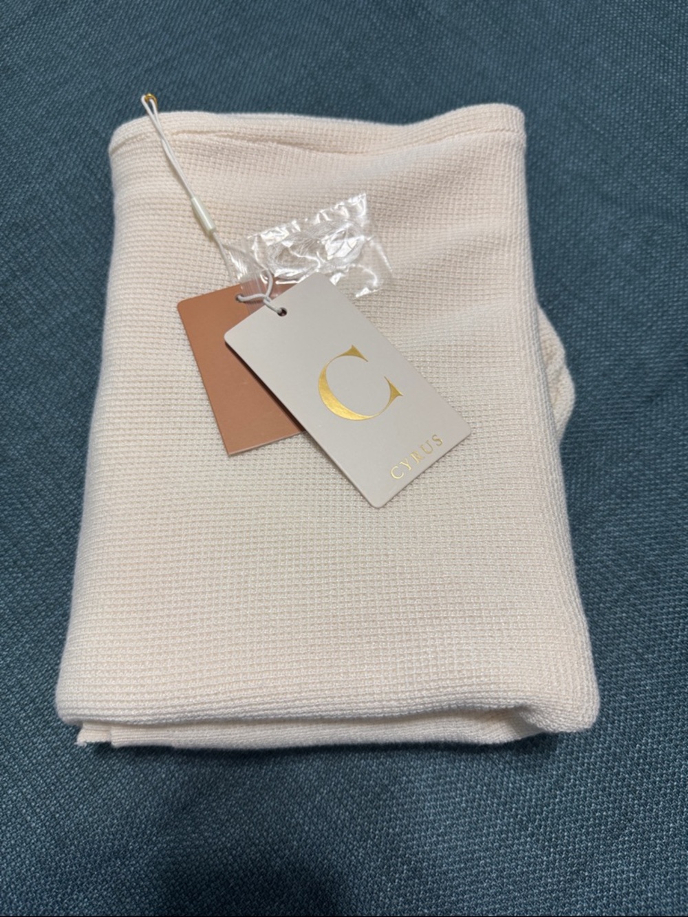 Cyrus Light Cream Open-Front Cardigan Women's Size Large Sweater in Cream NWT - Picture 11 of 13